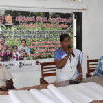 Caritas Hudec Jaffna has organised a workshop for farmers at Chavakacheri ‘The importance of advocacy and lobbying organic farming’ Mr Neelamparan is the resource person. We also formed a federation out of CBO members